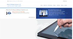 Desktop Screenshot of macro-soft.com